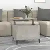 Image de vidaXL Table basse Gris béton 60x44,5x45 cm Bois d'ingénierie
