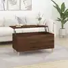 Image de vidaXL Table basse Chêne marron 90x44,5x45 cm Bois d'ingénierie