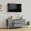 Image de vidaXL Meuble TV Sonoma gris 102x44,5x50 cm Bois d'ingénierie