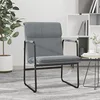Image de Revera Chaise Lounge Gris Clair 55x64x80 cm en tissu