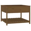 Image de vidaXL Jardinière et étagère Marron miel 111,5x111,5x81 cm Bois de pin