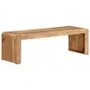 Image de vidaXL Meuble TV 110x33x33 cm bois d'acacia massif