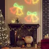 Image de vidaXL Figurines de cloches de Noël avec 72 LED 3 pcs 50x56 cm
