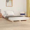 Image de vidaXL Cadre de lit sans matelas 100x200 cm bois massif de pin