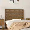 Image de vidaXL Tête de lit murale Marron miel 106x3x63 cm Bois massif de pin