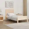 Image de vidaXL Tête de lit murale 95,5x3x60 cm Bois massif de pin