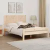 Image de vidaXL Tête de lit murale 140x3x60 cm Bois massif de pin