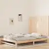 Image de vidaXL Tête de lit murale 127,5x3x90 cm Bois massif de pin