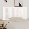 Image de vidaXL Tête de lit murale Blanc 185x3x90 cm Bois massif de pin
