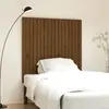 Image de vidaXL Tête de lit murale Marron miel 108x3x110 cm Bois massif de pin