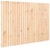 Image de vidaXL Tête de lit murale 159,5x3x110 cm Bois massif de pin
