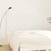 Image de vidaXL Tête de lit murale Blanc 159,5x3x110 cm Bois massif de pin