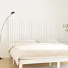 Image de vidaXL Tête de lit murale Blanc 185x3x110 cm Bois massif de pin