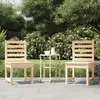 Image de vidaXL Chaises de jardin lot de 2 50x48x91,5 cm bois massif de pin