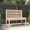 Image de vidaXL Banc de jardin 109 cm bois massif de pin