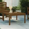 Image de vidaXL Table de jardin marron miel 82,5x82,5x45 cm bois massif de pin
