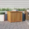 Image de vidaXL Boîte de rangement de jardin 75x75x58 cm bois massif d'acacia