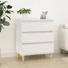Image de vidaXL Buffet Blanc 60x35x70 cm Bois d'ingénierie