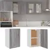 Image de vidaXL Armoire suspendue "Lyon" Gris Sonoma 39,5 x 31 x 60 cm Bois d'ingénierie