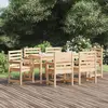 Image de vidaXL Ensemble à manger de jardin 7 pcs bois massif de pin