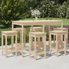 Image de vidaXL Ensemble de bar de jardin 7 pcs Bois de pin massif