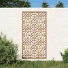 Image de vidaXL Décoration murale jardin 105x55cm acier corten design mauresque