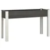 Image de vidaXL Plantenbak verhoogd 120x40x75 cm HKC grijs
