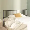 Image de vidaXL Tête de lit de remplacement métal noir 180 cm