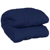 Image de vidaXL Couverture lestée Bleu 140x200 cm 10 kg Tissu