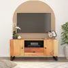 Image de vidaXL Meuble TV 105x33,5x46 cm bois d'acacia solide et d'ingénierie