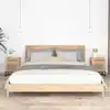 Image de vidaXL Tables de chevet 2 pcs 40x30x55,5 cm bois ingénierie et fer