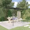 Image de vidaXL Belvédère anthracite 3x3 m 180 g/m² tissu et acier