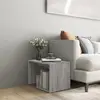 Image de vidaXL Table d'appoint Sonoma gris 59x36x38 cm Bois d'ingénierie