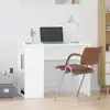 Image de vidaXL Bureau Blanc 100x55x75 cm Bois d'ingénierie