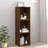 Image de vidaXL Bibliothèque/Meuble TV chêne marron 36x30x114cm bois ingénierie