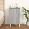 Image de vidaXL Table de chevet sonoma gris 40x35x70 cm bois d'ingénierie