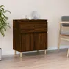 Image de vidaXL Buffet Chêne marron 60x35x70 cm Bois d'ingénierie