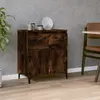 Image de vidaXL Buffet Chêne fumé 60x35x70 cm Bois d'ingénierie