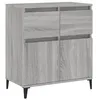 Image de vidaXL Buffet Sonoma gris 60x35x70 cm Bois d'ingénierie