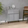 Image de vidaXL Buffet Sonoma gris 60x35x70 cm Bois d'ingénierie