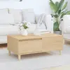 Image de vidaXL Table basse Chêne sonoma 90x50x36,5 cm Bois d'ingénierie
