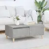 Image de vidaXL Table basse Gris béton 90x50x36,5 cm Bois d'ingénierie