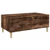 Image de vidaXL Table basse Chêne fumé 90x50x36,5 cm Bois d'ingénierie