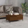 Image de vidaXL Table basse Chêne marron 90x50x36,5 cm Bois d'ingénierie