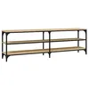 Image de vidaXL Meuble TV chêne sonoma 160x30x50 cm bois d'ingénierie