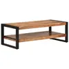 Image de vidaXL Table basse 120x55x40 cm bois massif d'acacia
