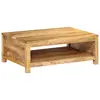 Image de vidaXL Table basse 80x55x30 cm bois de manguier massif