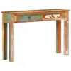 Image de vidaXL Table console 110x30x75 cm bois massif de récupération