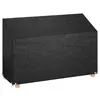 Image de vidaXL Housse de banc de jardin 8 oeillets 190x70x70/88 cm polyéthylène