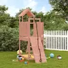 Image de vidaXL Maisonnette de jeu avec mur d'escalade bois massif Douglas